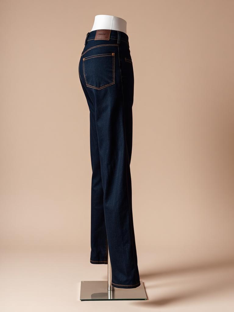 Straight Indigo Denim