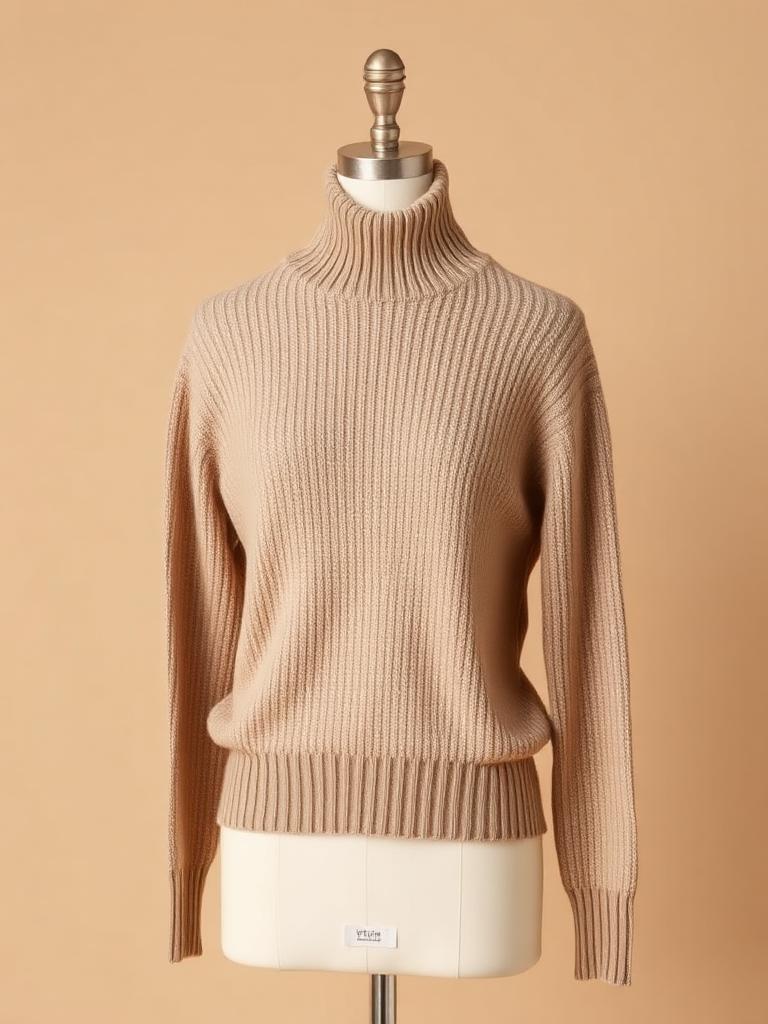 Cashmere High-Neck Knit